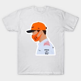 Lando Norris at the 2020 Bahrain Grand Prix T-Shirt